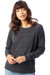 Womens/Ladies Eco-Jersey Slouchy Pullover - Eco Black