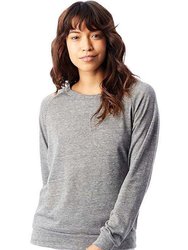 Womens/Ladies Eco-Jersey Slouchy Pullover - Eco Gray - Eco Gray