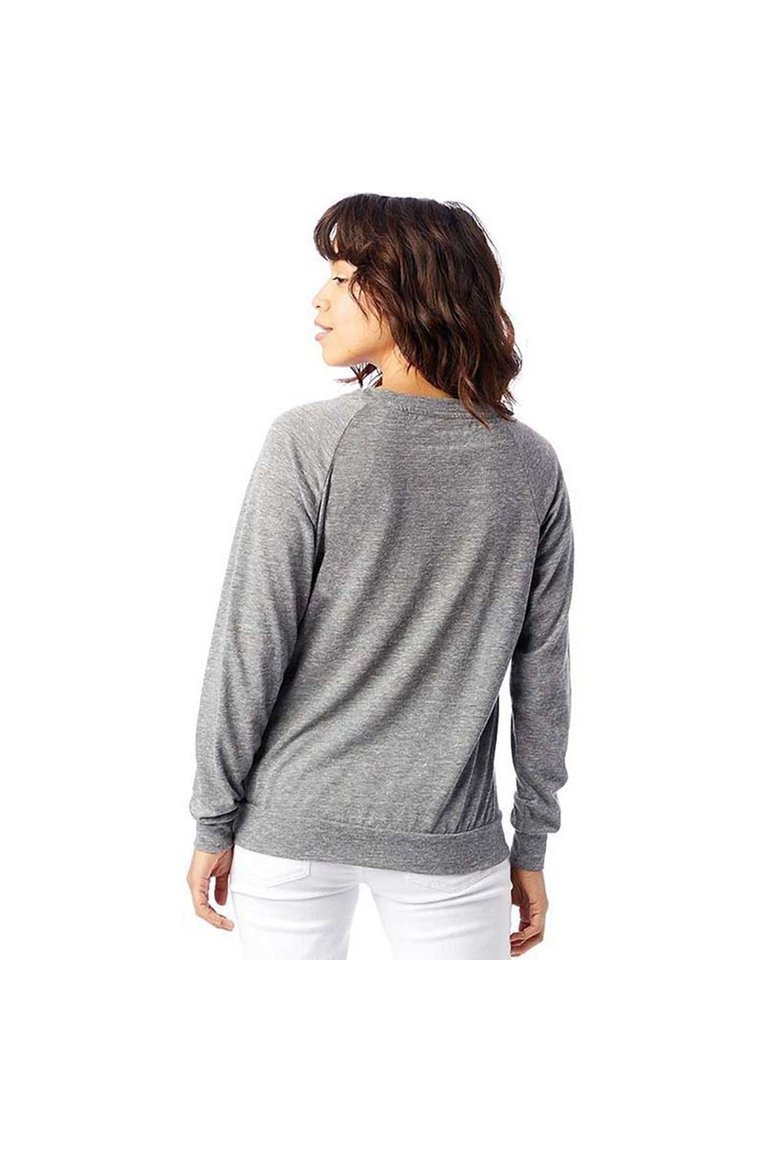 Womens/Ladies Eco-Jersey Slouchy Pullover - Eco Gray
