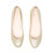 Gold Glitter Ballet Flat Shoes