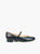 Black Ballet Flat + Twiggy Strap - Black