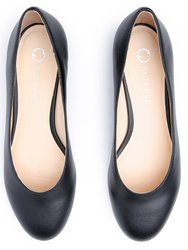 Customizable Black Ballet Flat