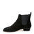 Customizable Black Suede Chelsea Boot