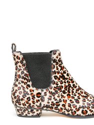 Customizable Leopard Chelsea Boot - Leopard