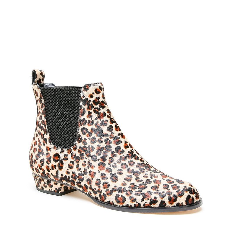 Customizable Leopard Chelsea Boot