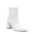 Customizable White Ankle Boot