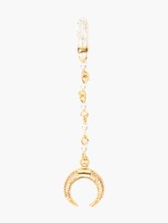 Gold Horseshoe Shoe Charm