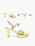 Gold Lo Platform + Elsie Strap