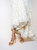 Gold Lo Platform Heel With Marilyn Strap