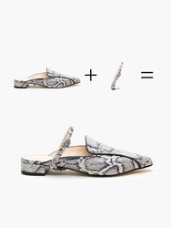 Python Pointed Loafer + Twiggy Strap