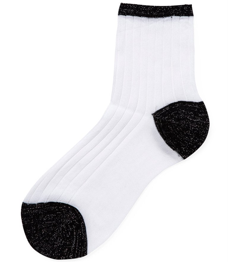 Dojo Black/White Socks - Black/White