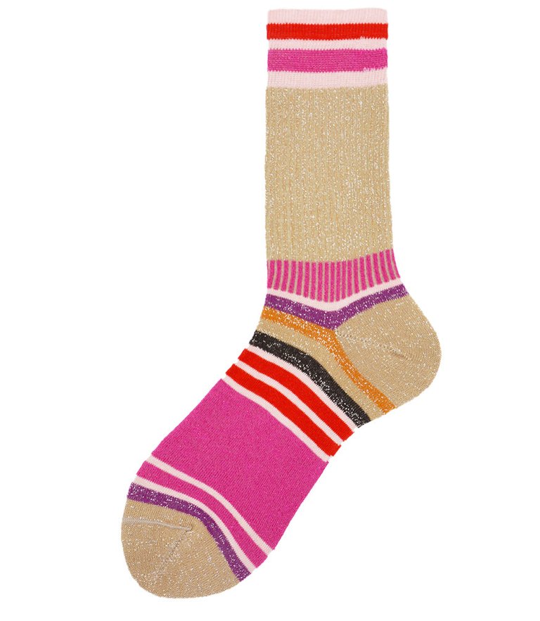 Pink Tan Chapo Short Socks - 227 Pink Tan