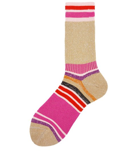 Alto Milano Pink Tan Chapo Short Socks product