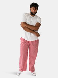 Wellington Men’s Pajamas - Red Gingham