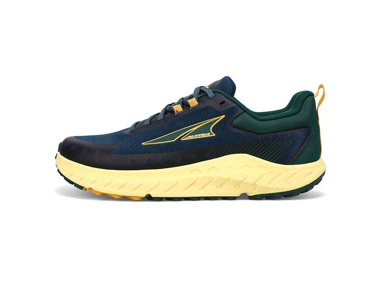 Men's Outroad 2 Trail Runner Shoes In Blue/yellow - Blue/yellow