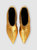 Soft Point Toe Flat Gold Nappa