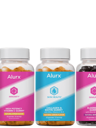 Alurx Store Wellness Gummy Trio, Immunity And Skin Health product
