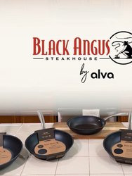 Black Angus x Alva Carbon Steel Frying Pan