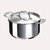 Chef Stainless Steel Casserole Pan with Lid