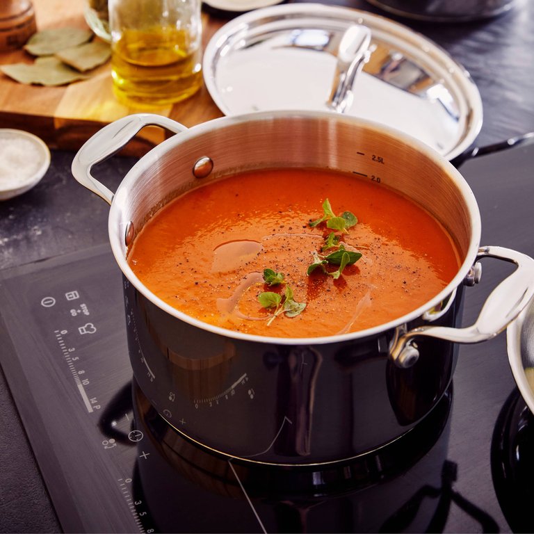 Chef Stainless Steel Casserole Pan with Lid