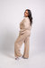 Nairobi Wide Leg Sweats - Nude