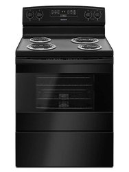 4.5 Cu. Ft. Electric Range With Bake Assist Temps - Black