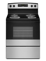 4.8 Cu. Ft. Stainless Steel Freestanding Electric Range