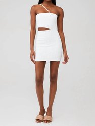 Brinley Mini Dress - White - White