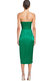 Chamberlain Silk Dress In Green