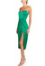 Chamberlain Silk Dress In Green