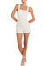 Gage Romper In Beige - Beige