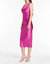 Kahlo Dress In Bold Fuschia