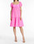 Toscana Dress In Shocking Pink - Shocking Pink