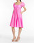 Toscana Dress In Shocking Pink