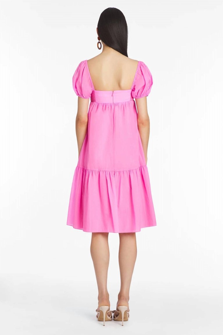 Toscana Dress In Shocking Pink