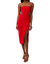 Uprichard Kloss Dress In Red - Red