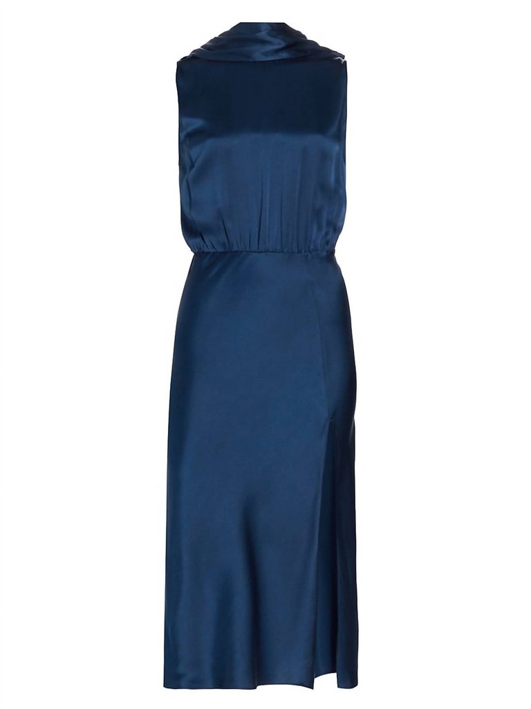 Walden Tie-Back Midi Dress