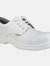 FS511 White Unisex Safety Shoes - White