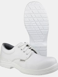FS511 White Unisex Safety Shoes