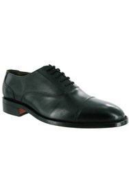 James Leather Soled Mens Shoe - Black