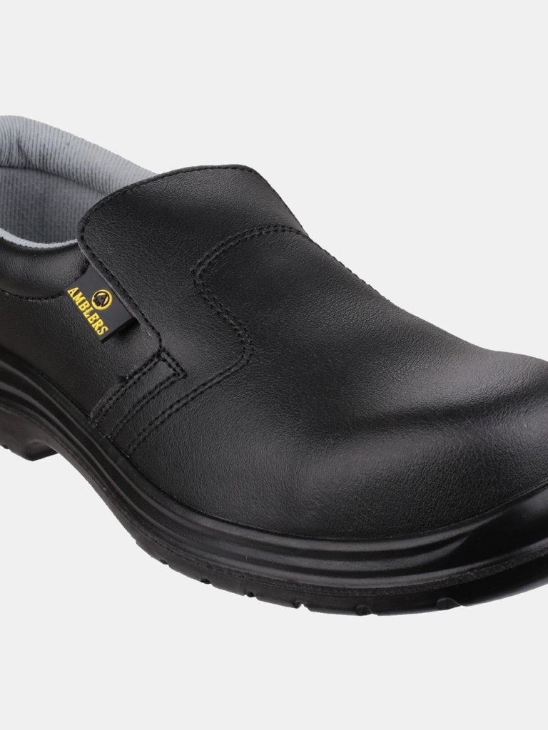 Safety FS661 Unisex Slip On Safety Shoes - Black