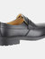 Safety Mens FS46 Mocc Toe Safety Slip On Shoe - Black