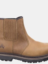 Safety Mens Worton Leather Safety Boot - Tan