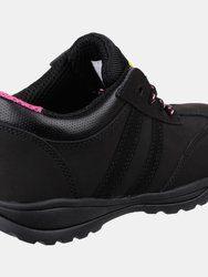 Safety Womens/Ladies FS706 Sophie Safety Leather Shoes - Black