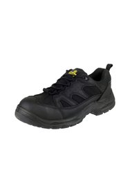 Steel Unisex FS214 Black Safety Trainer / Mens Womens Shoes - Black