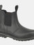 Unisex Steel FS5 Pull-On Dealer Boot / Womens Mens Boots  - Black