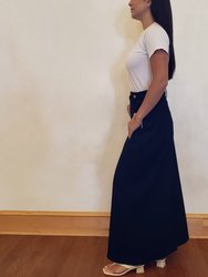 Jaser Denim Maxi Skirt - True Black