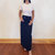 Jaser Denim Maxi Skirt - True Black - True Black