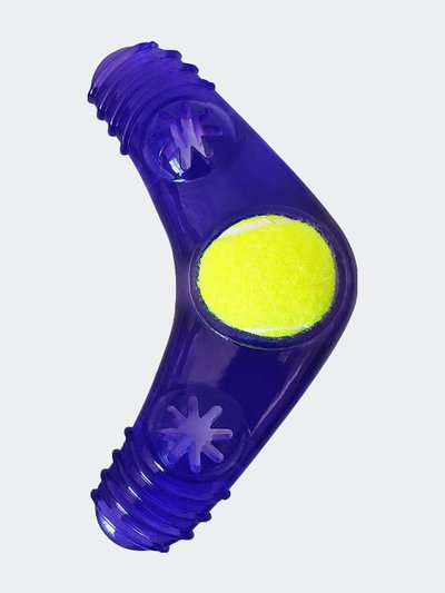 American Pet Supplies Boomerang With Treat Fill And Squeaker With Tennis Ball product