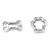 Country Living 6 Piece Stainless Steel Cookie Cutter Set